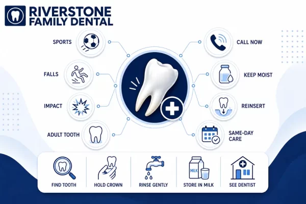 knocked out tooth Riverstone