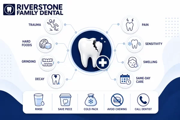 broken tooth Riverstone